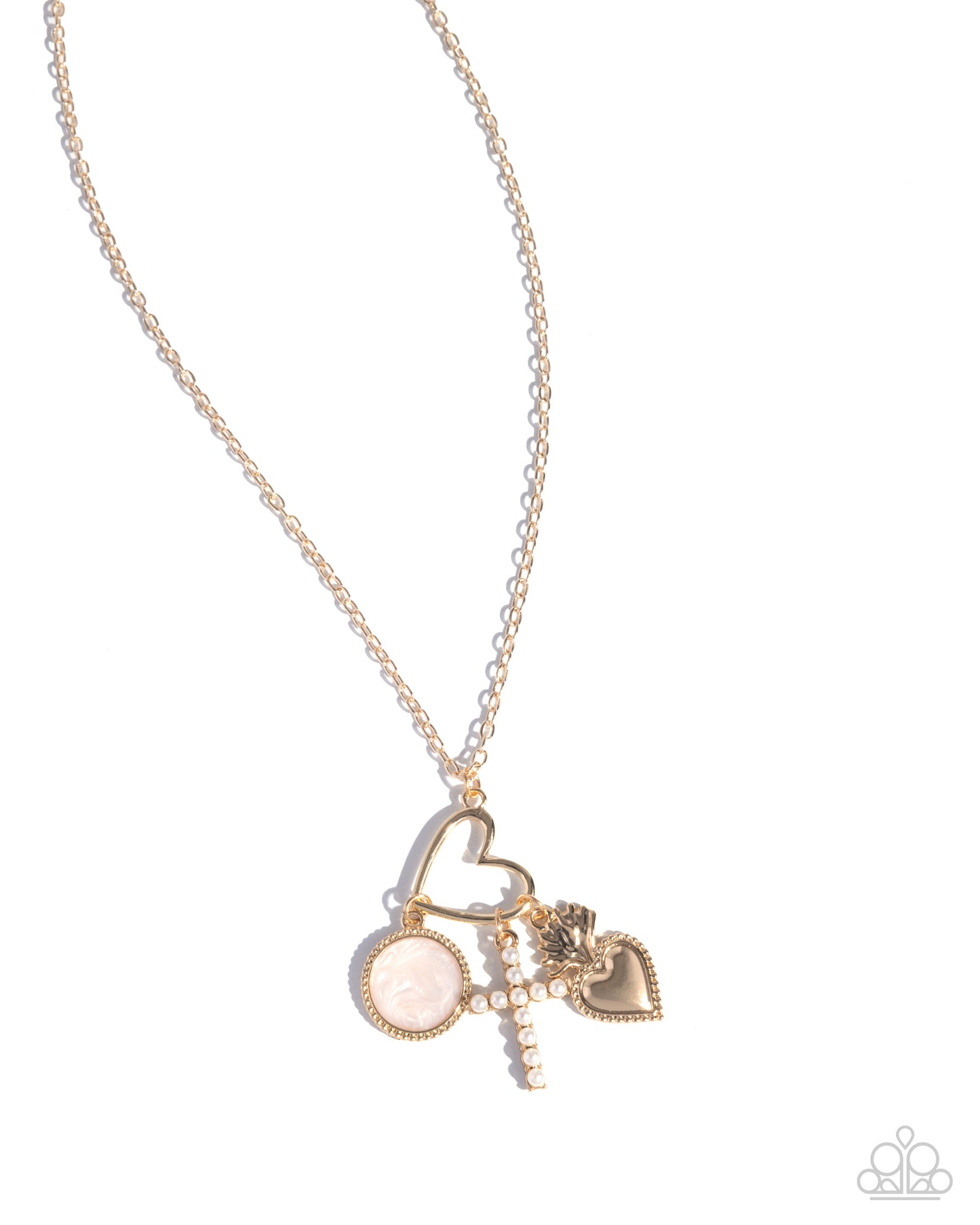 Purely Blessed - Gold - Paparazzi Necklace