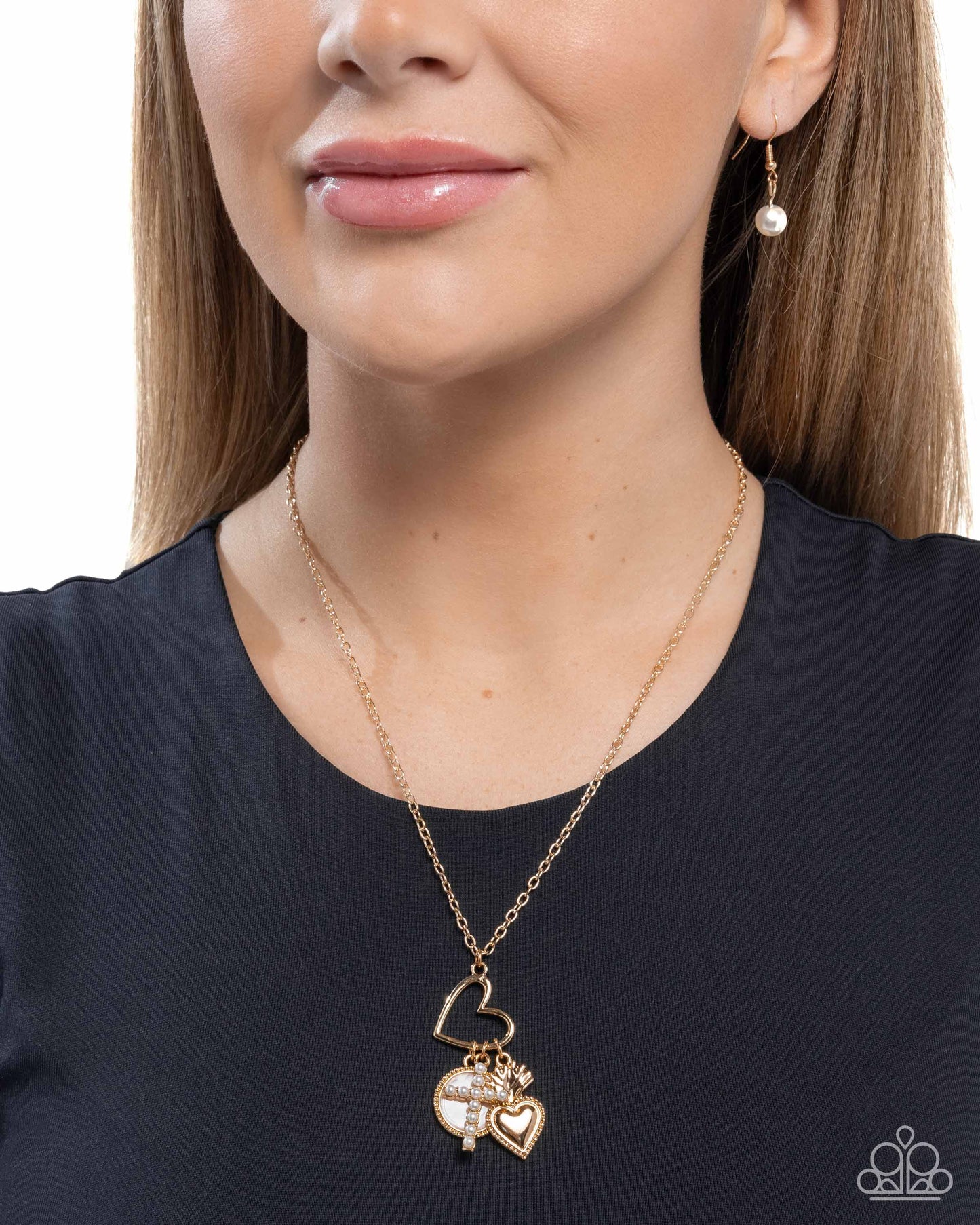 Purely Blessed - Gold - Paparazzi Necklace