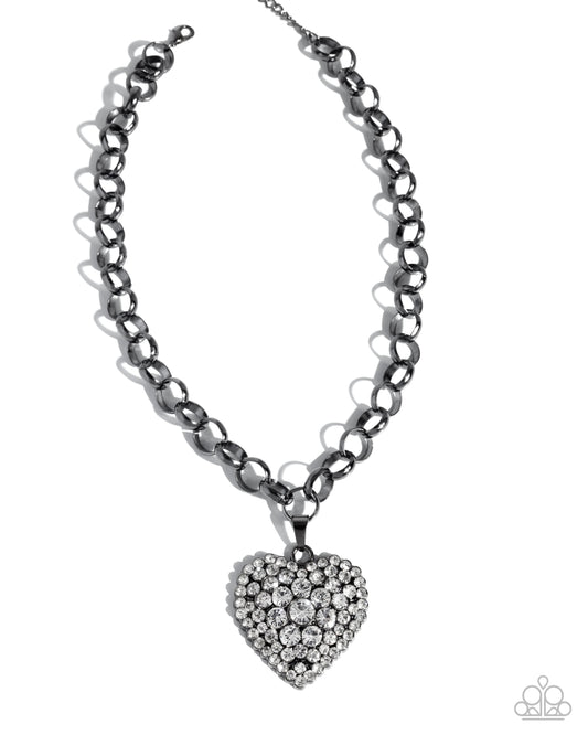 Heartfelt Havana - Black - Paparazzi Necklace