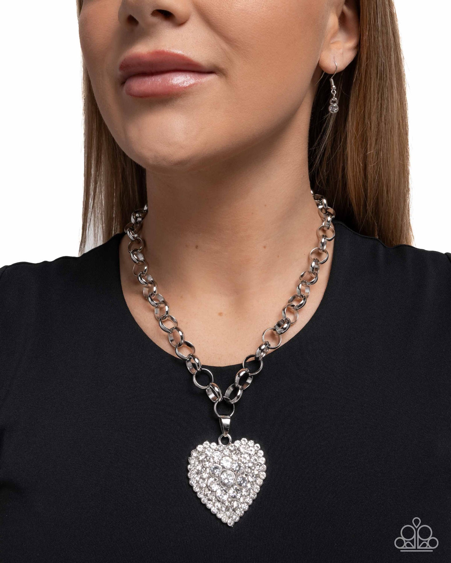 Heartfelt Havana - White - Paparazzi Necklace