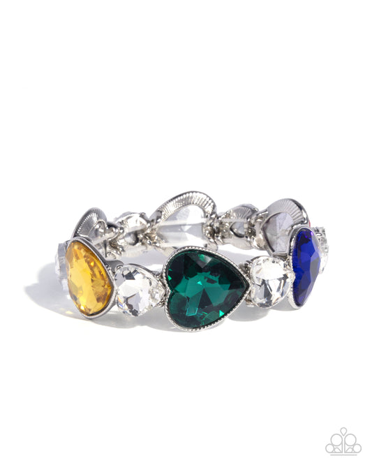 Heart Habit - Multi - Paparazzi Bracelet