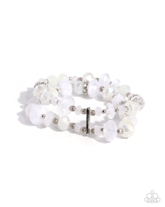 Faceted Fairy Tale - Paparazzi Bracelet