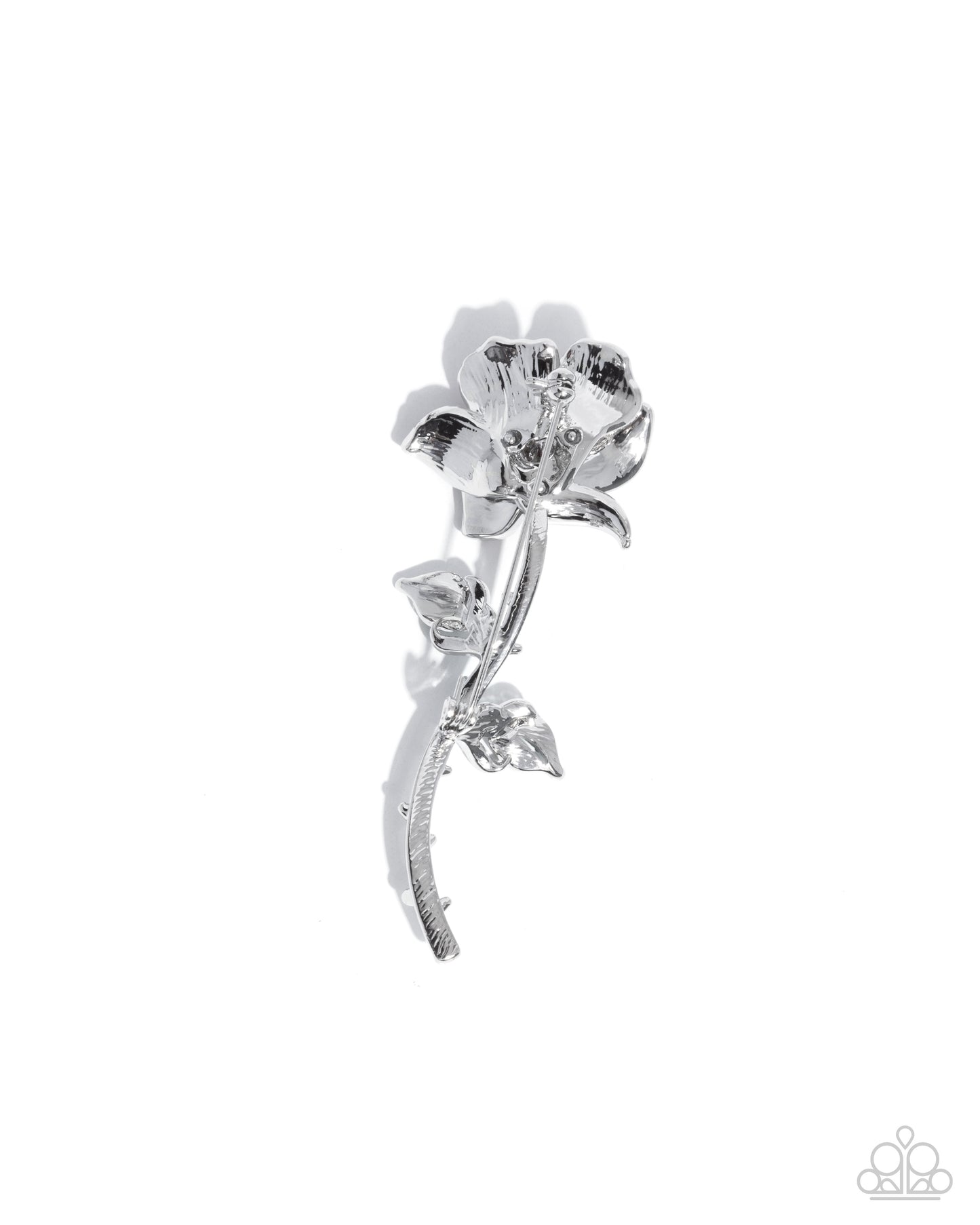 Reliable Rose - Red - Paparazzi Brooch