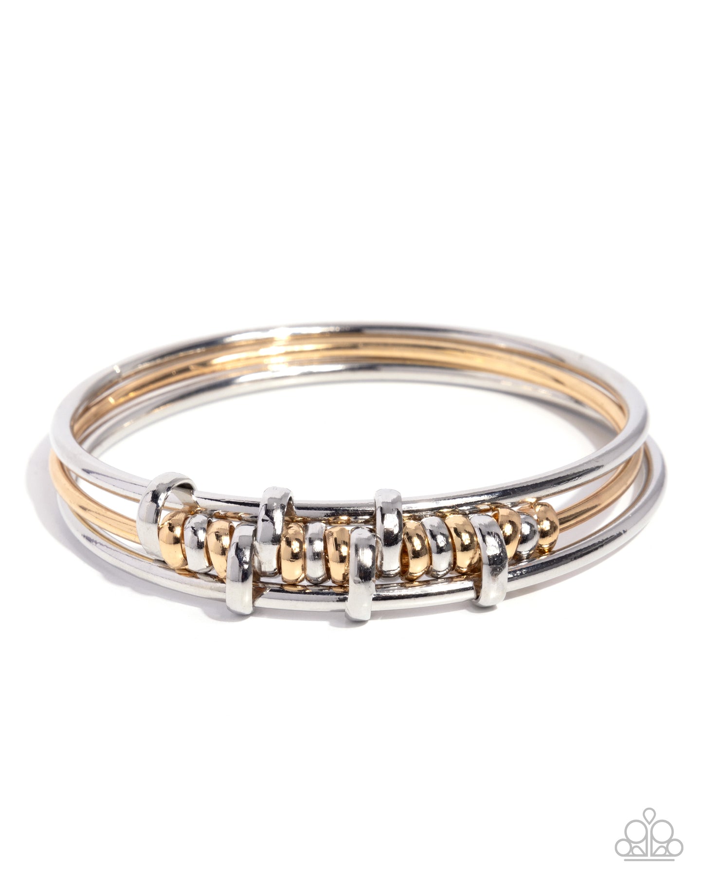 Glistening Guess - Multi - Paparazzi Bangles