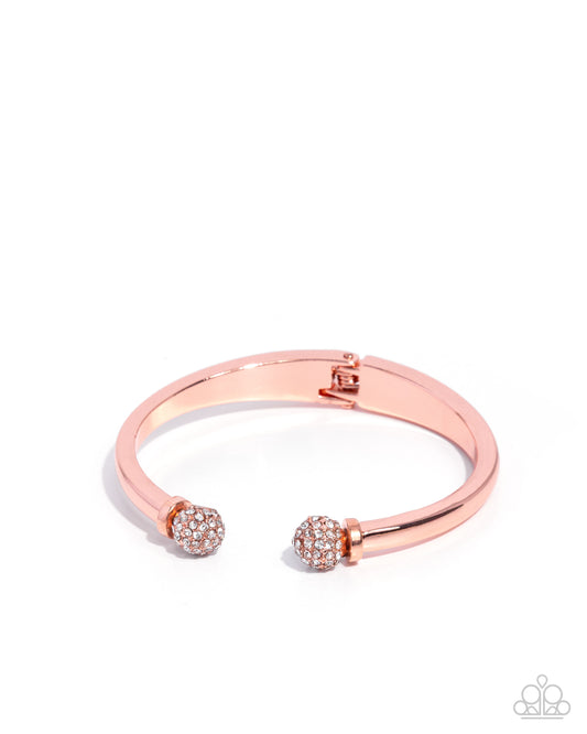 Poetic Pizzazz - Copper - Paparazzi Bracelet
