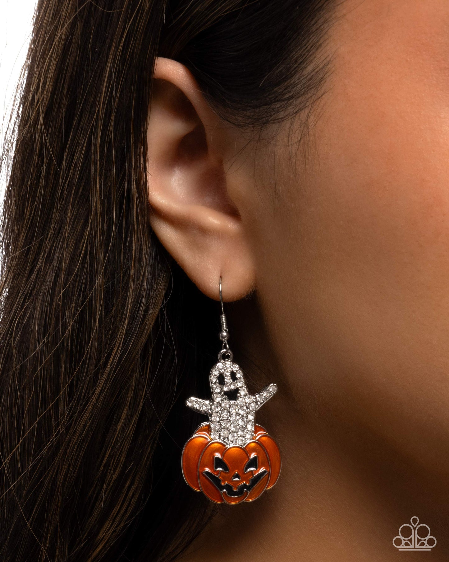 Spooky Statement - Multi - Paparazzi Earrings