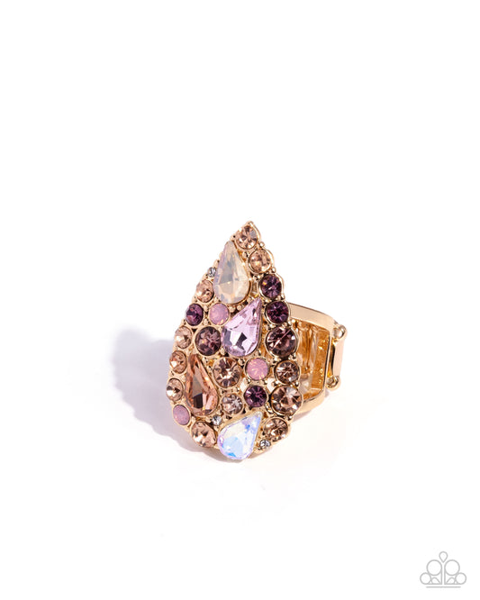 Gatsby Gamut - Pink - Paparazzi Ring