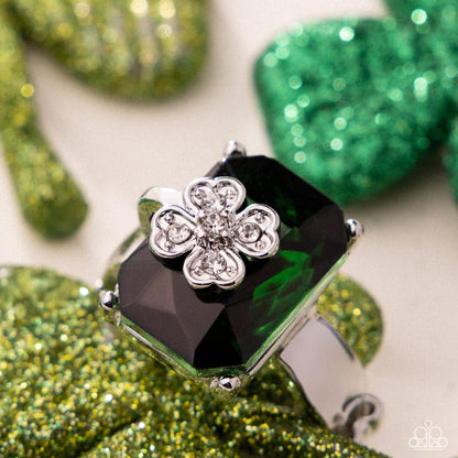 St. Patricks Shimmer - Green - Paparazzi Ring