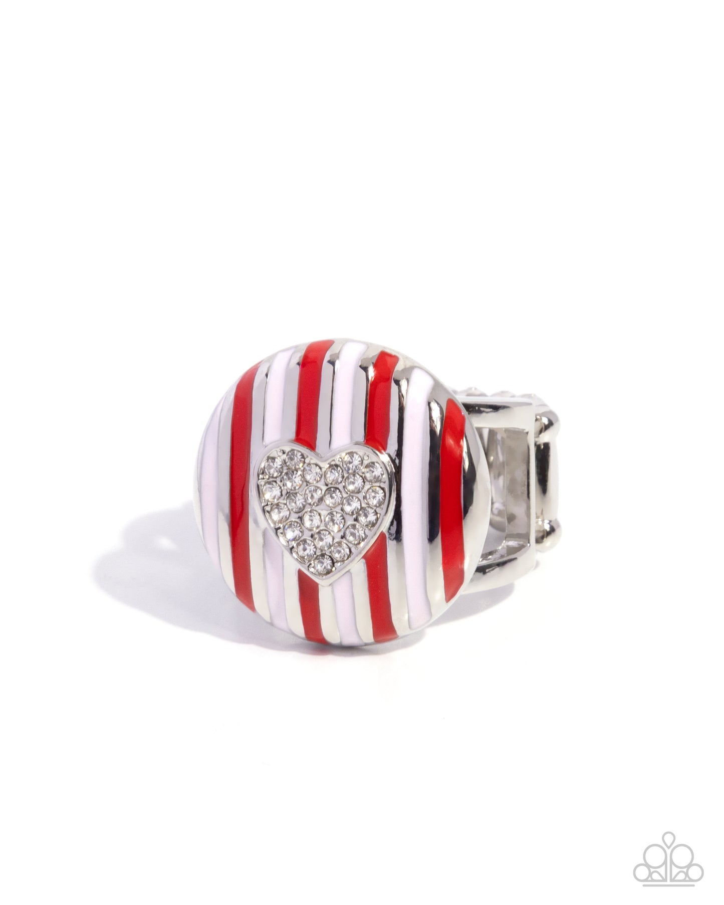 Striped Surprise - Multi - Paparazzi 2 Piece Earrings and Ring Set