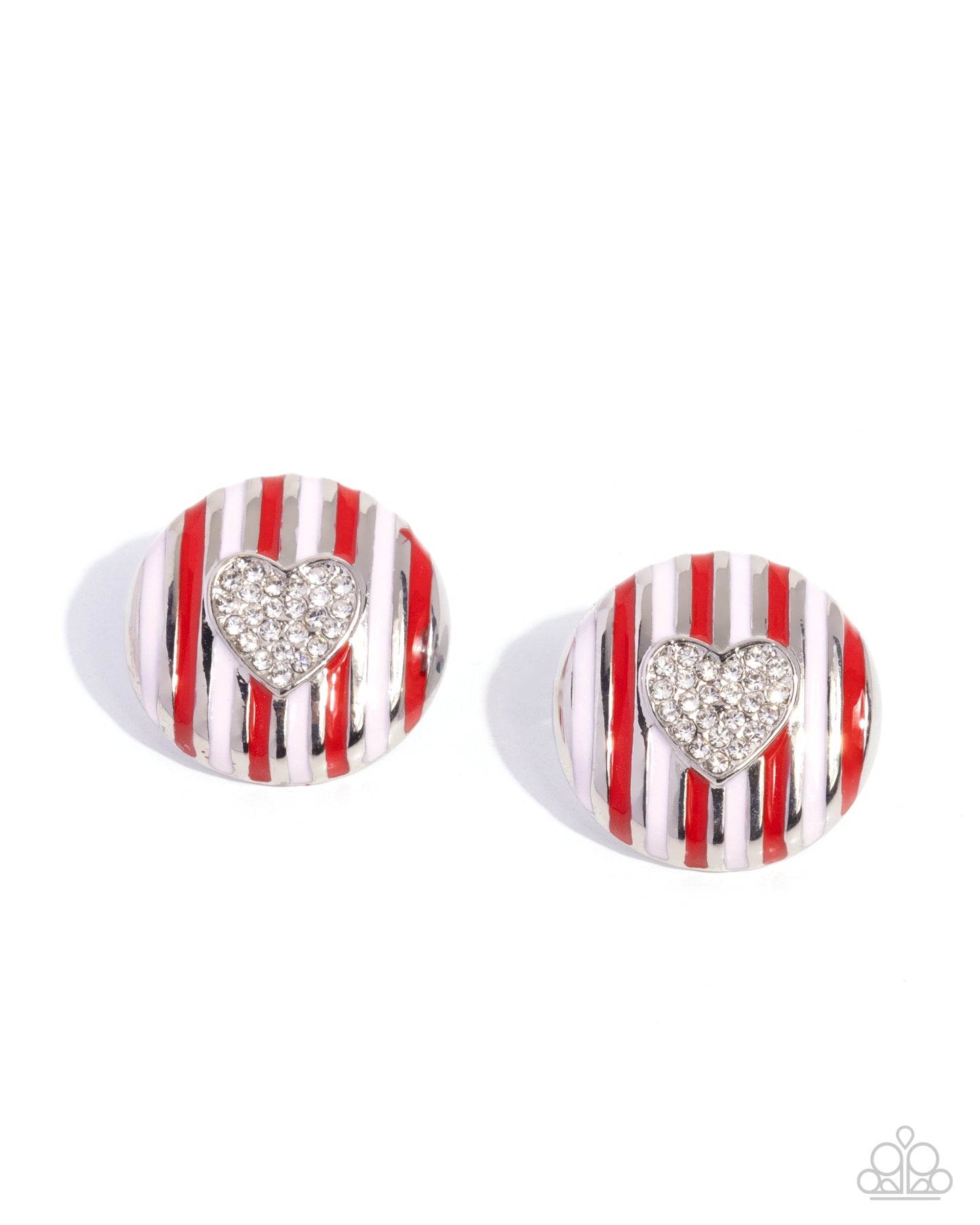 Striped Surprise - Multi - Paparazzi 2 Piece Earrings and Ring Set