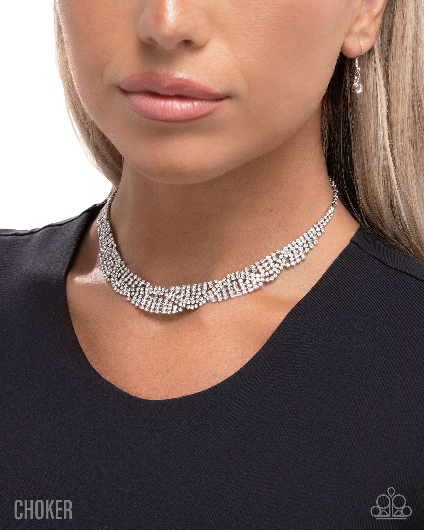 Scintillating Stardust - White - Paparazzi Necklace