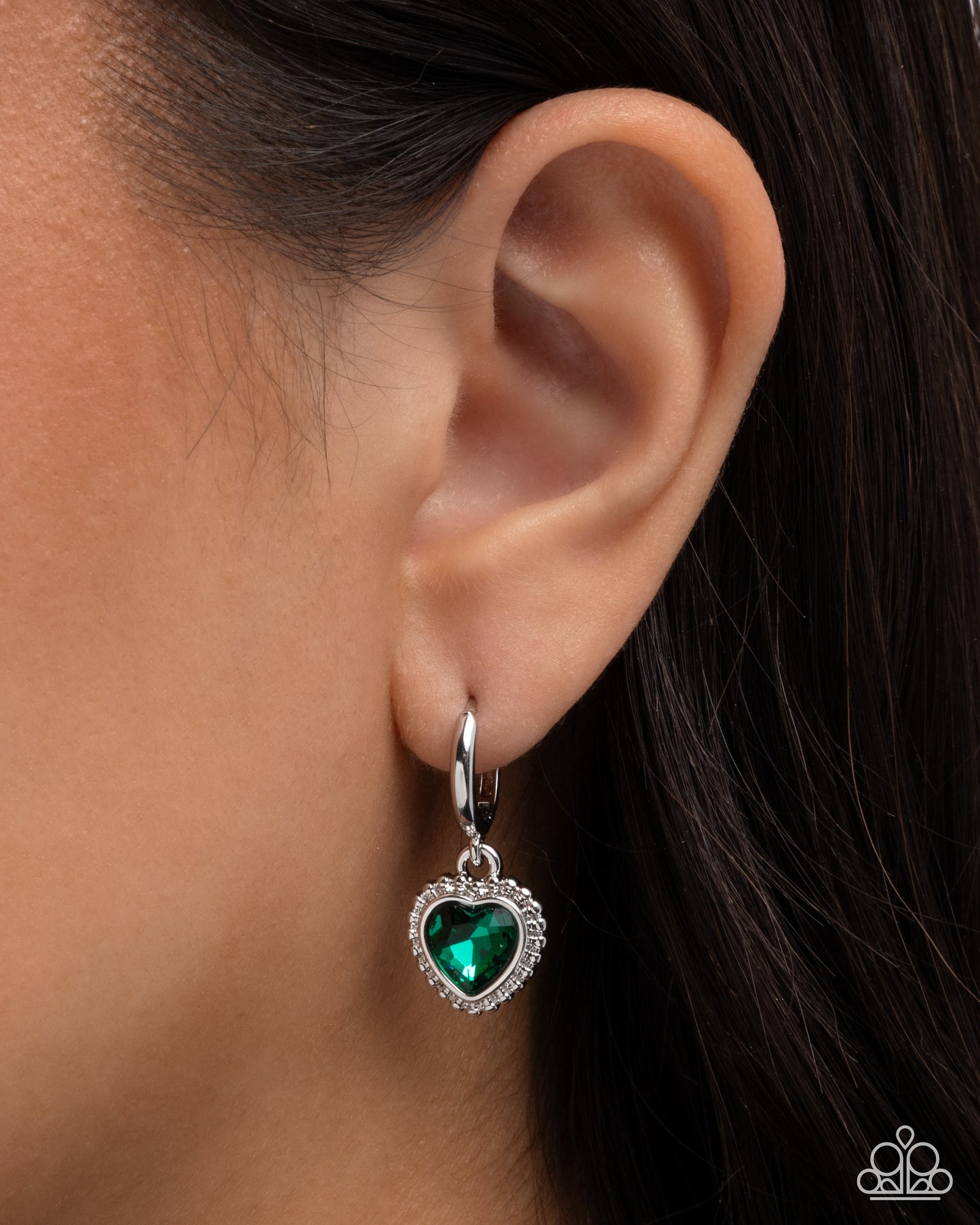 Vintage Victor - Green - Paparazzi Earrings