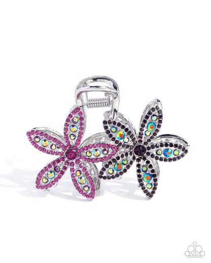 Blooming Beacon - Multi - Paparazzi Hair Claw