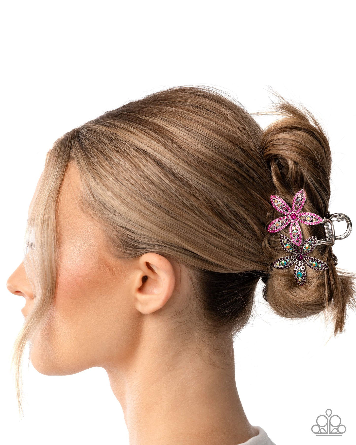 Blooming Beacon - Multi - Paparazzi Hair Claw