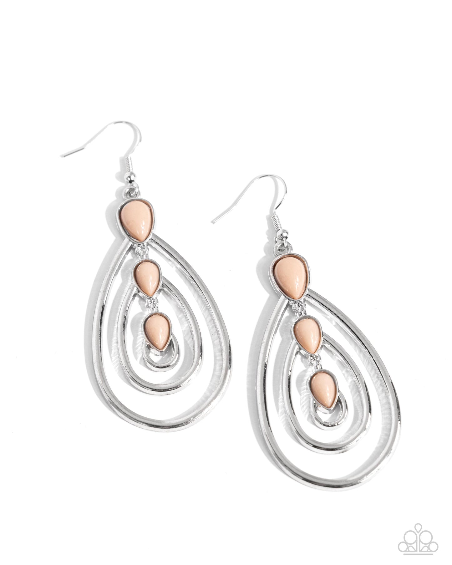 Sweat and TIERS - Paparazzi Earrings