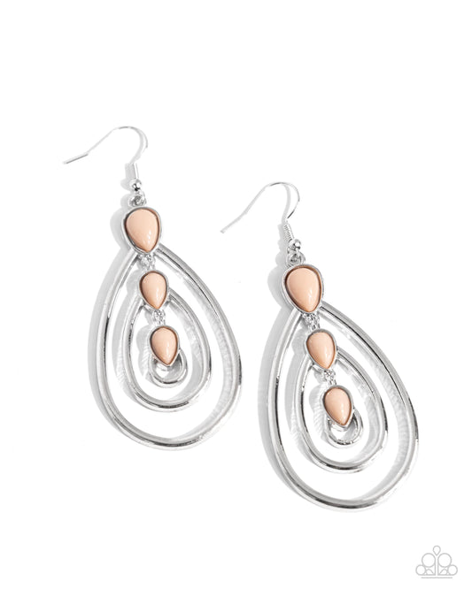 Sweat and TIERS - Paparazzi Earrings