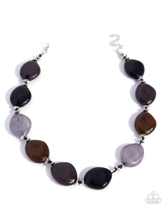 Innocent Improv - Black - Paparazzi Necklace
