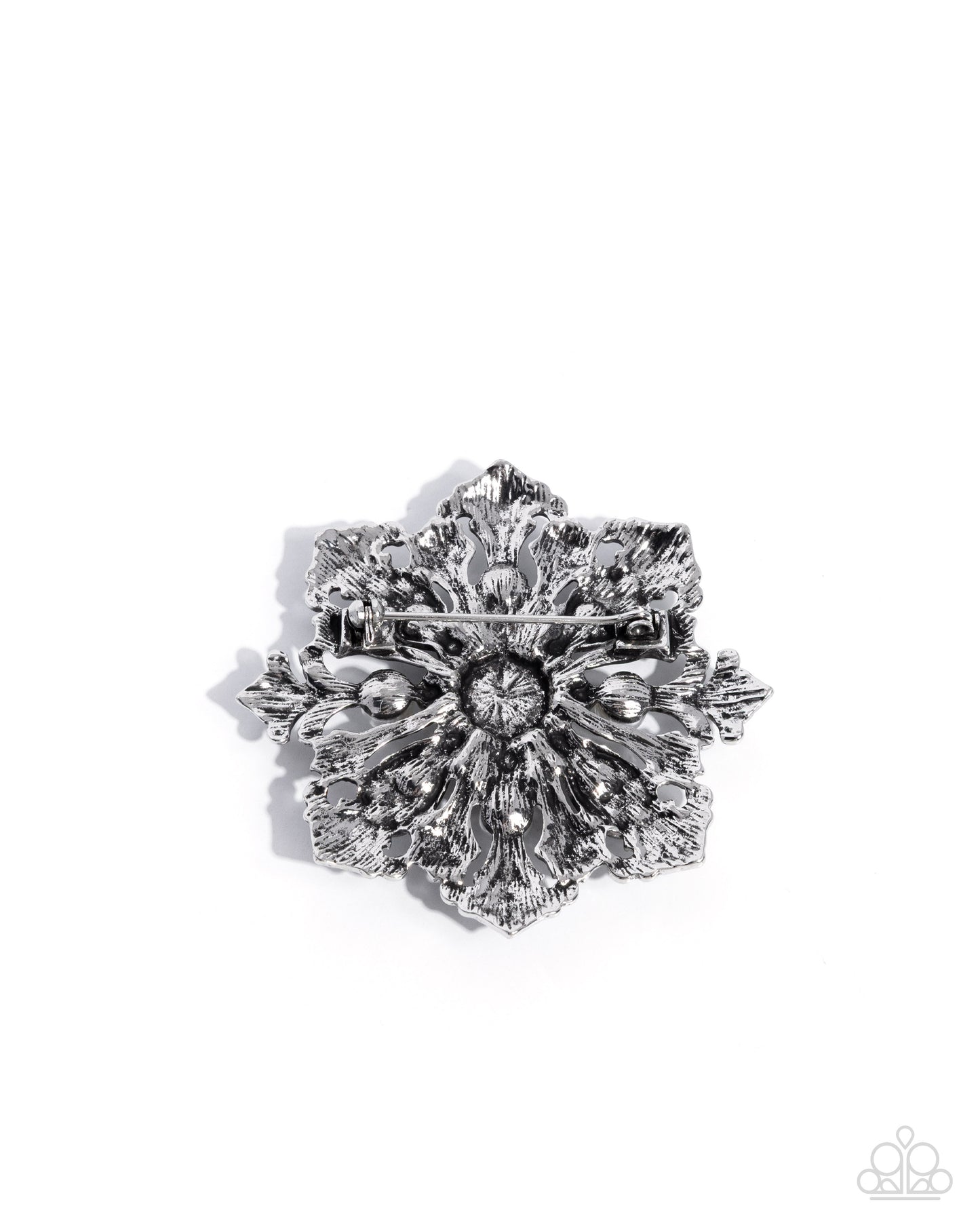 Professional Pairing - White - Paparazzi Brooch