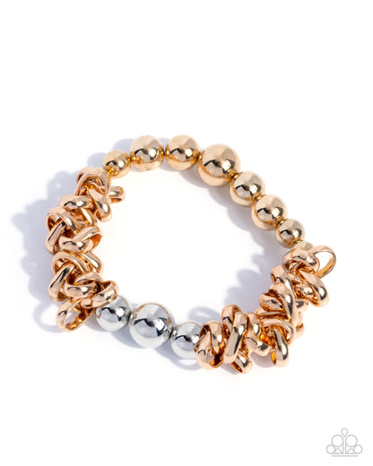 Demanding Drama - Multi - Paparazzi Bracelet