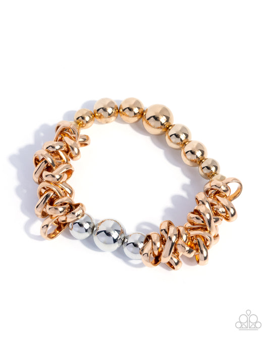 Demanding Drama - Multi - Paparazzi Bracelet
