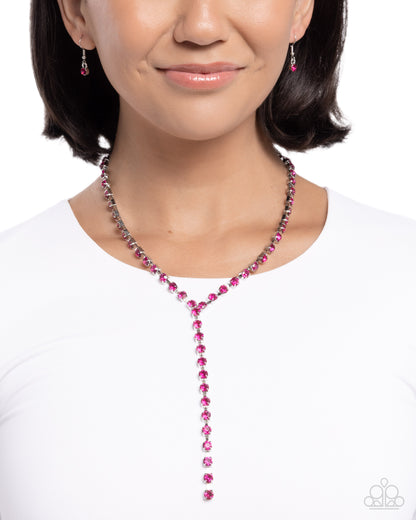 Coming Soon - Reasonably Refined - Pink - Paparazzi Necklace