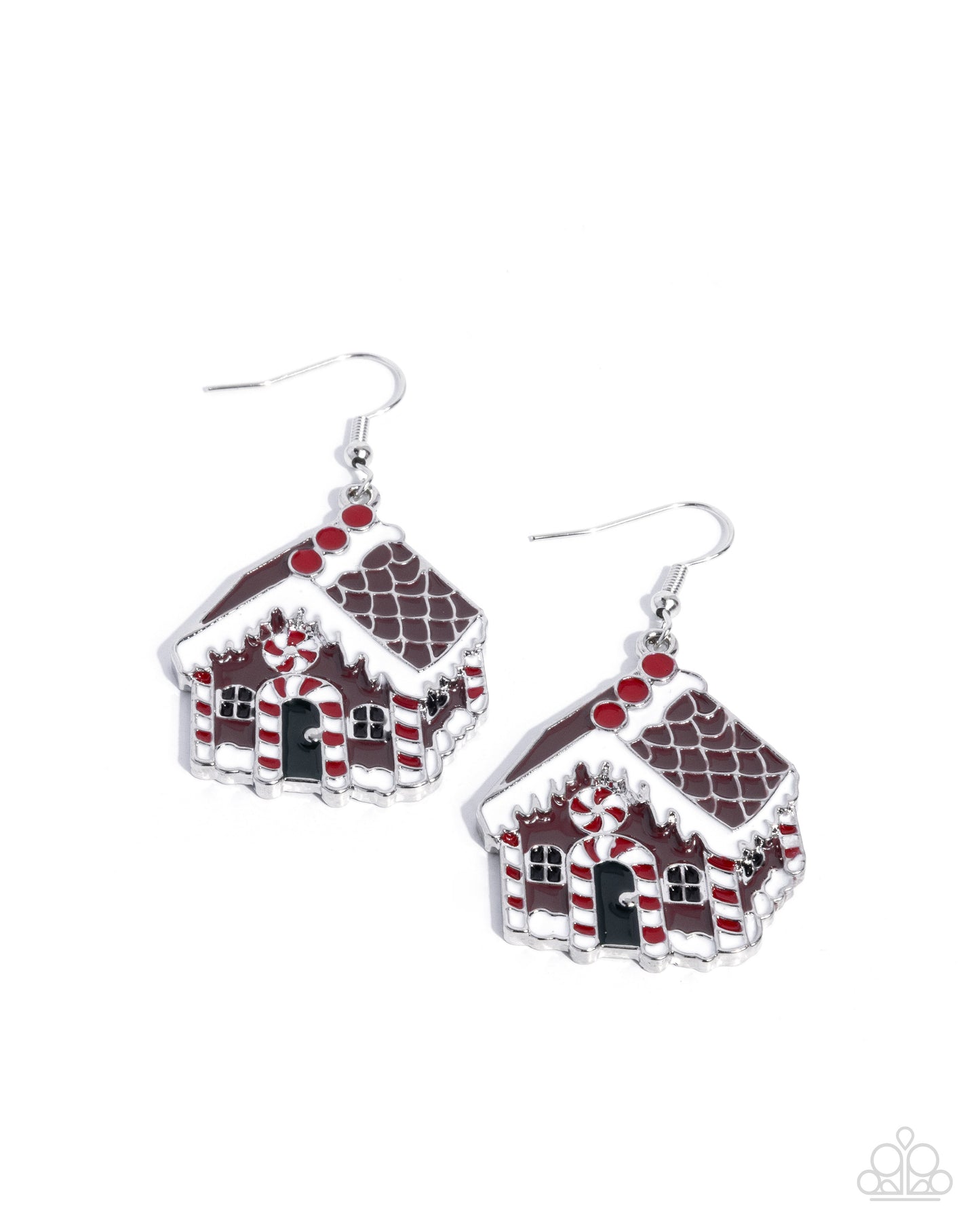 Gingerbread Competition - Multi - Paparazzi Earrings
