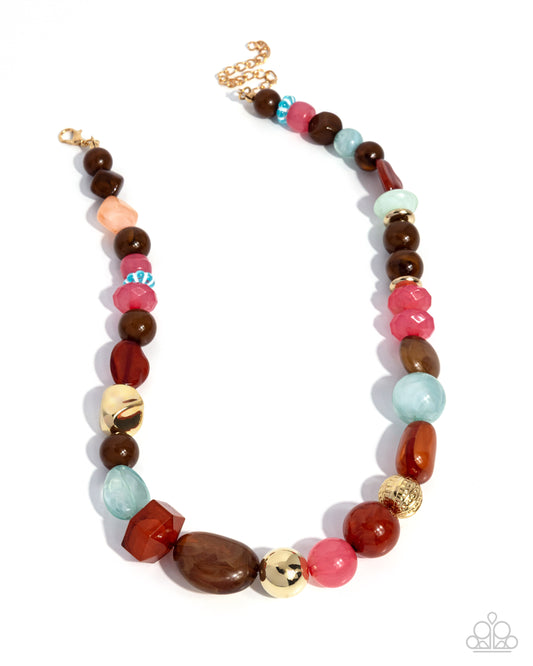 Modular Malibu - Multi - Paparazzi Necklace