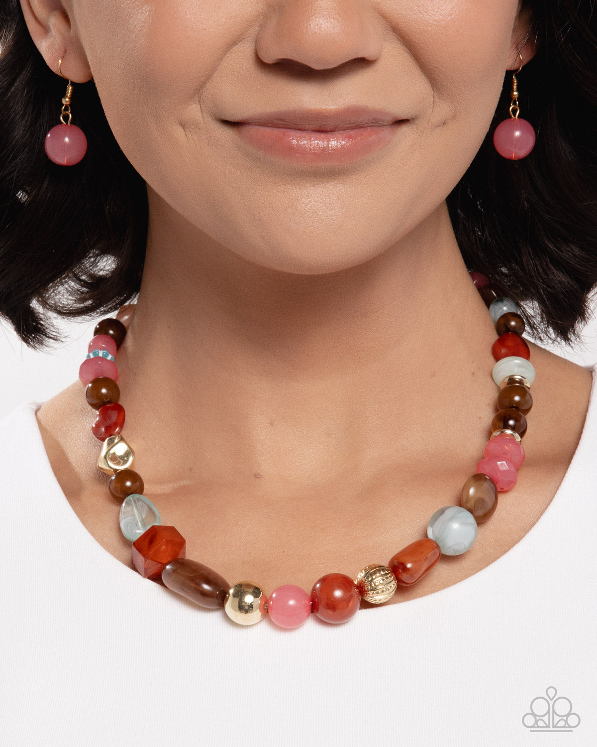 Modular Malibu - Multi - Paparazzi Necklace