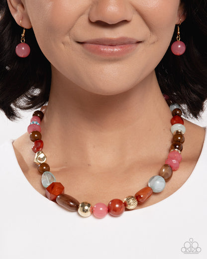 Modular Malibu - Multi - Paparazzi Necklace