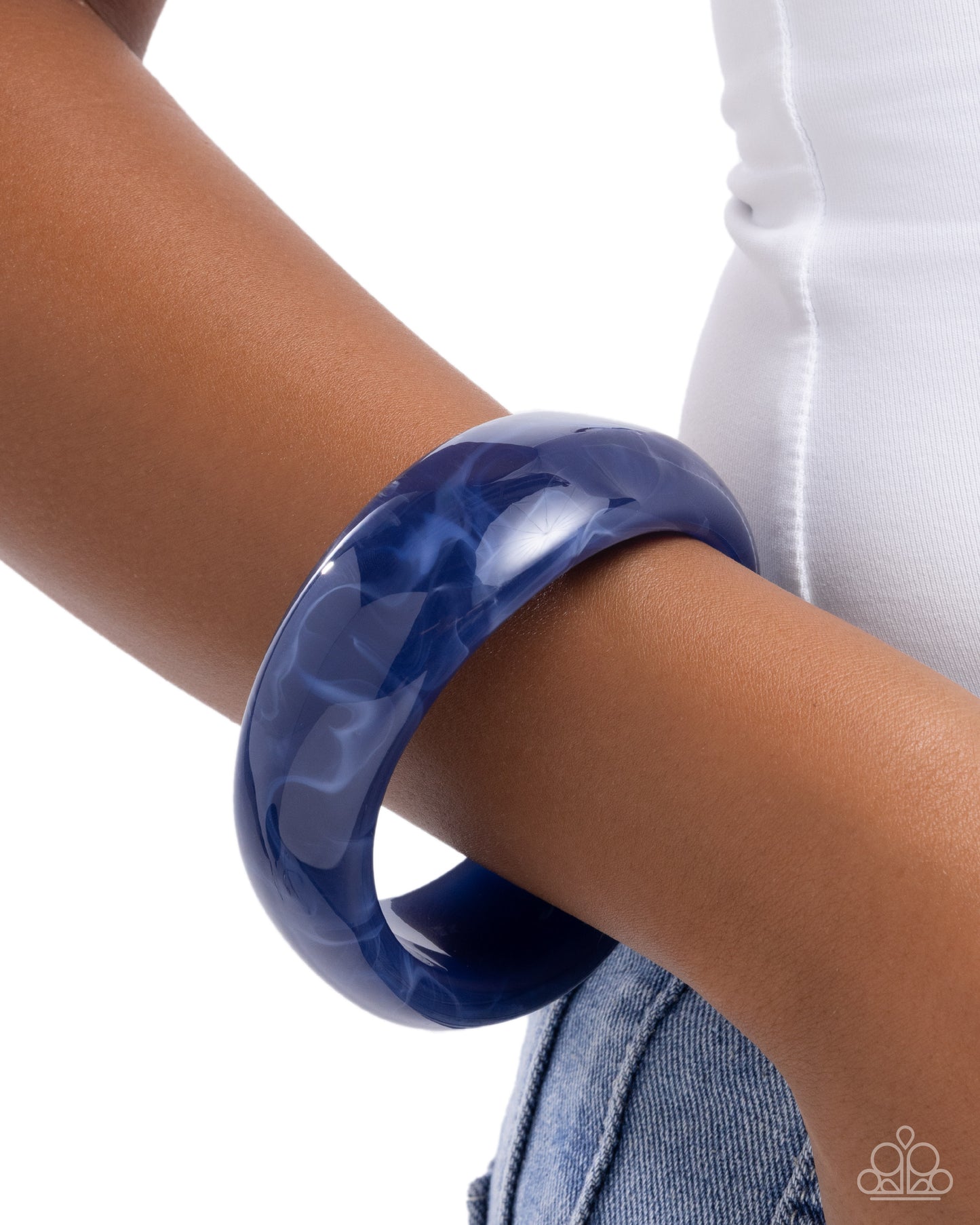 Modest Mirage - Blue - Paparazzi Bracelet