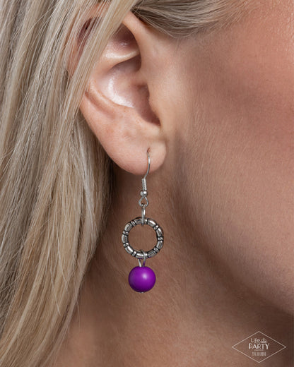 Coming Soon - Charmed, I Am Sure - Purple - Paparazzi Necklace