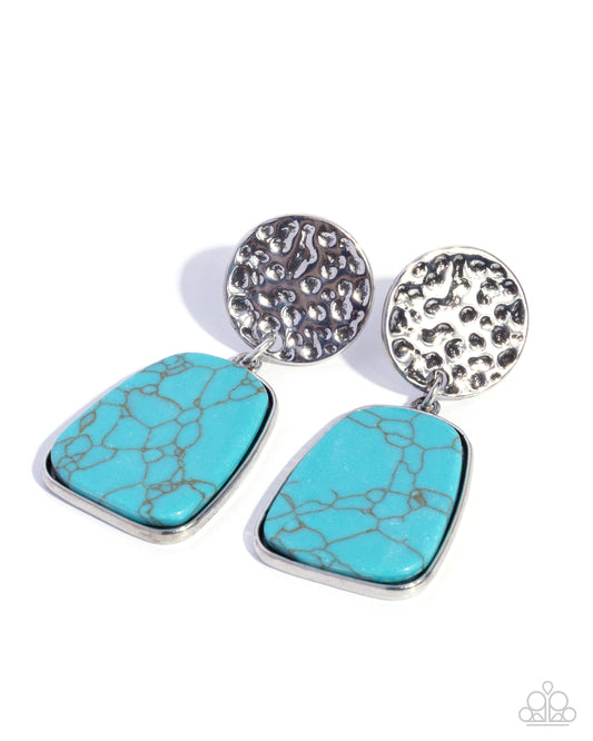 Coming Soon - Sedona Social - Blue - Post Earrings