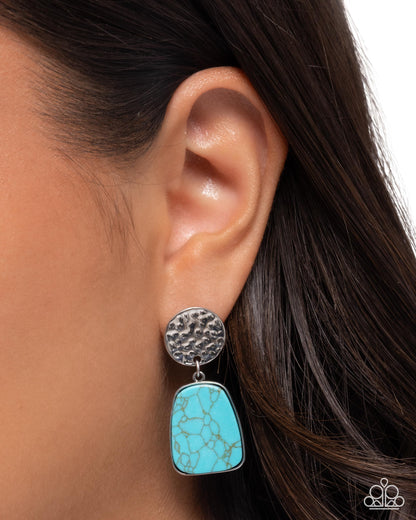 Coming Soon - Sedona Social - Blue - Post Earrings