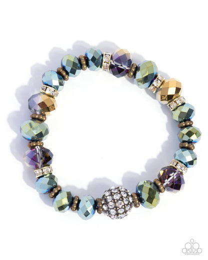 Traditional Thrill - Brass - Paparazzi Bracelet