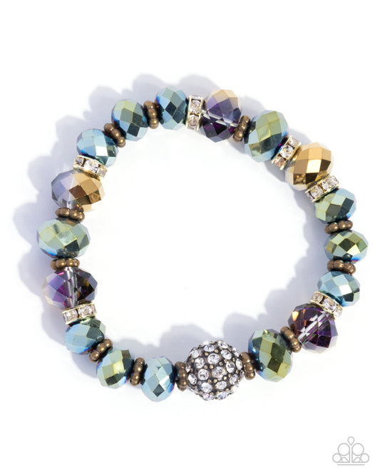 Traditional Thrill - Brass - Paparazzi Bracelet