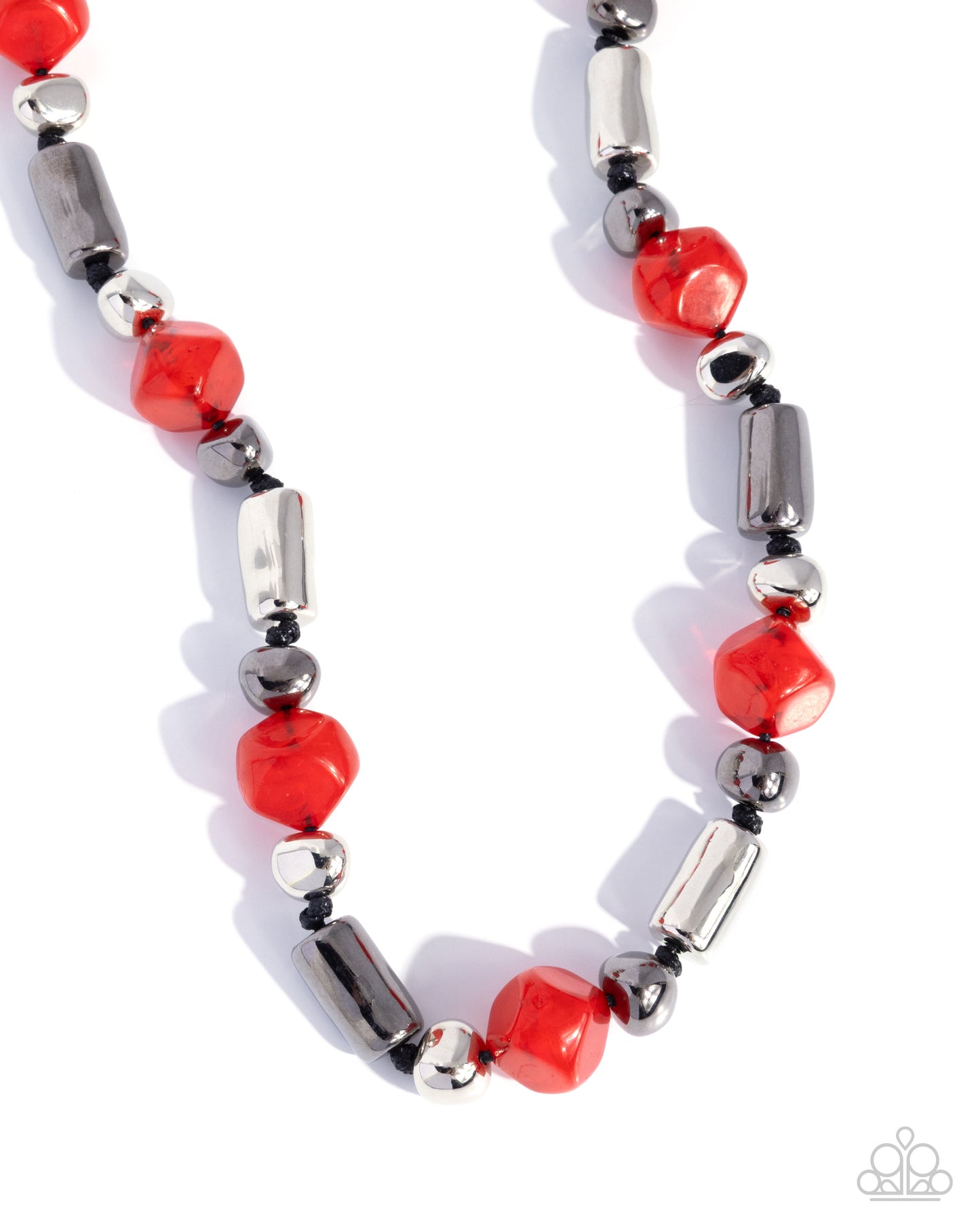 Danger Zone Delight - Red - Paparazzi Necklace