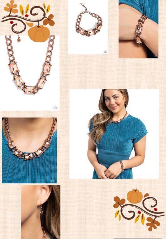 Radiating Review - Copper Necklace and Dazzling Debut - Copper Bracelet