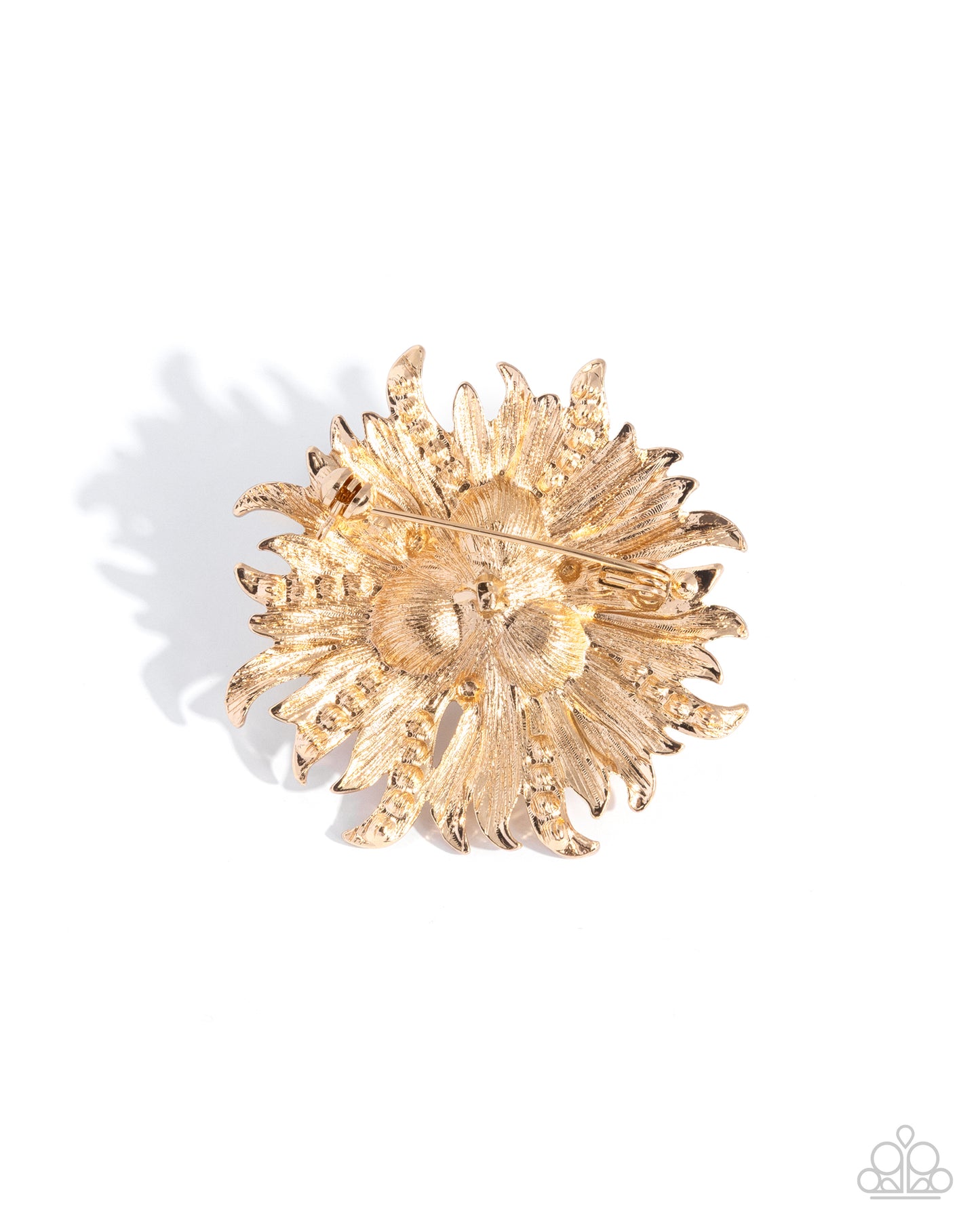 Ornate Operation - Gold Paparazzi Brooch