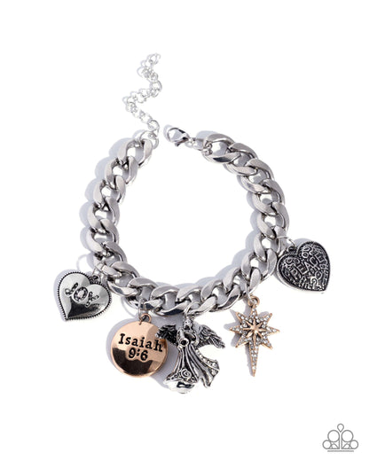 Savior is Born - Multi - Paparazzi Charm Bracelet