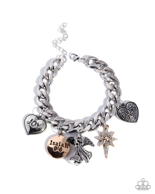 Savior is Born - Multi - Paparazzi Charm Bracelet