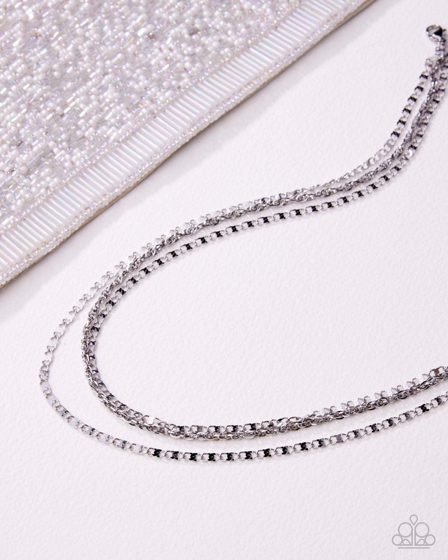 Layered Legend - Silver - Paparazzi Necklace