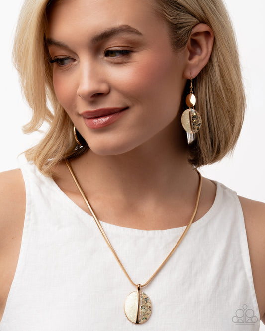 Mismatched Medley - Multi - Necklace and Earring Paparazzi Complete Set