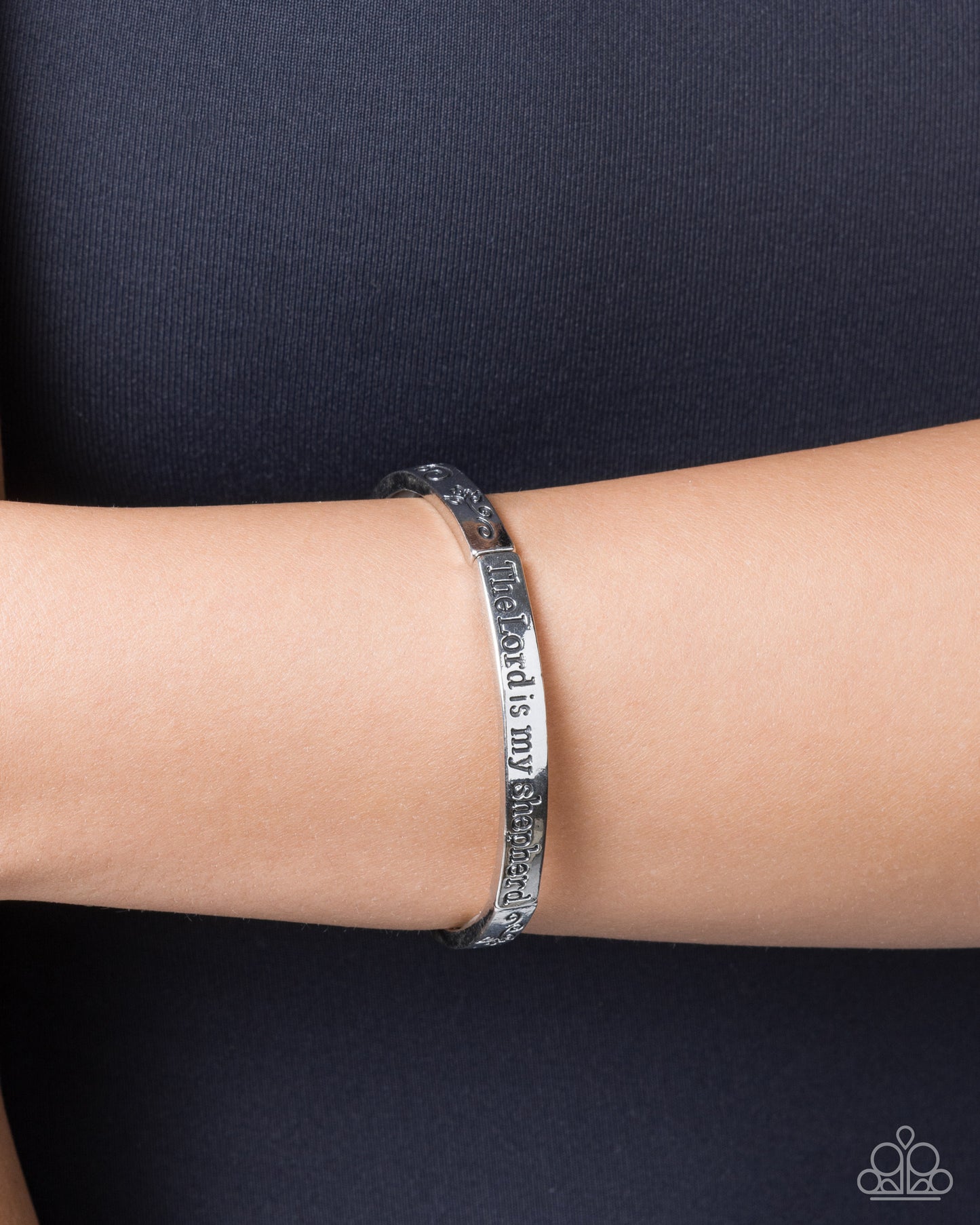 Secure Shepherd - Silver - Paparazzi Inspiration Bracelet