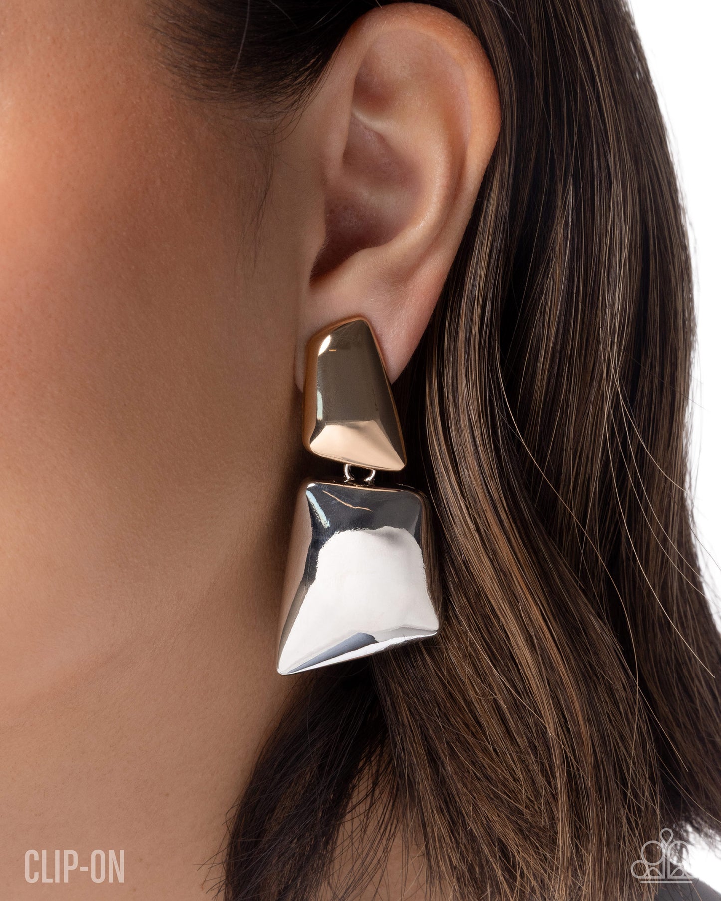Polished Pedigree - Multi -Paparazzi Clip On Earrings