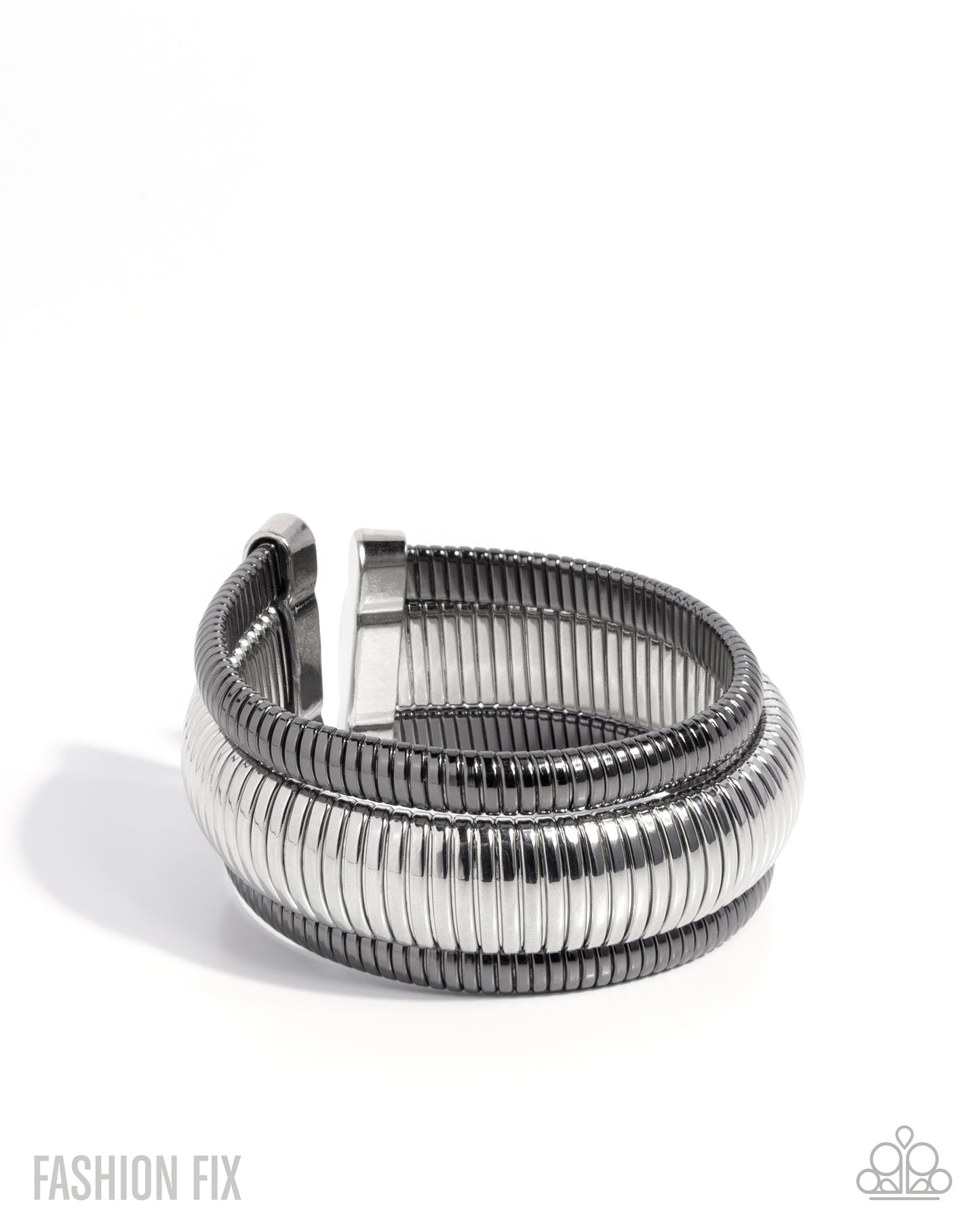 Coming Soon - Tactile Takedown - Silver - Paparazzi Bracelet
