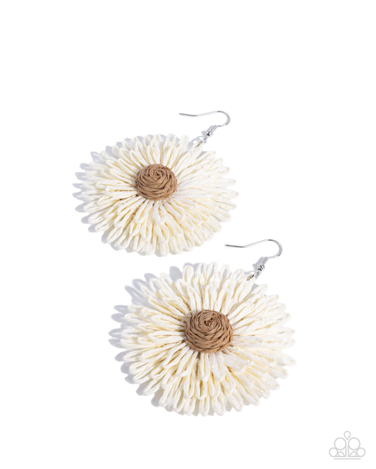 Sunflower Sonata - Multi - Paparazzi Earrings