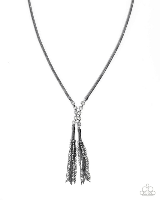 Classical Movement - Black - Paparazzi Necklace