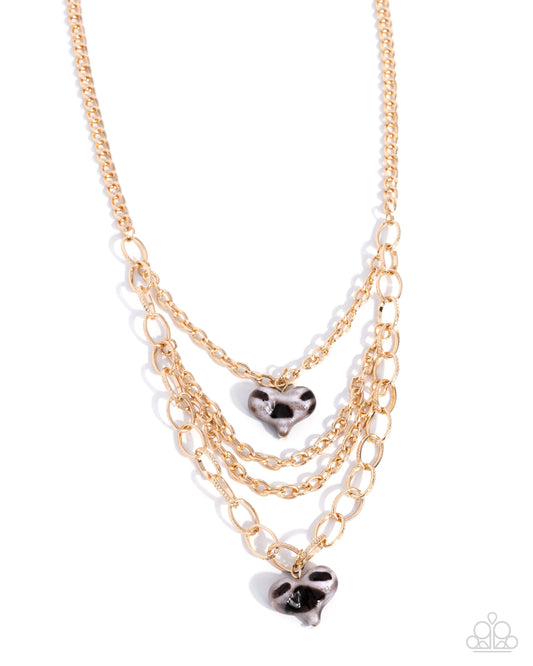 New Love - Brown - Paparazzi Necklace