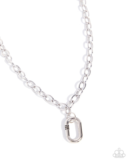 Dominant Dazzle - Black - Paparazzi Necklace