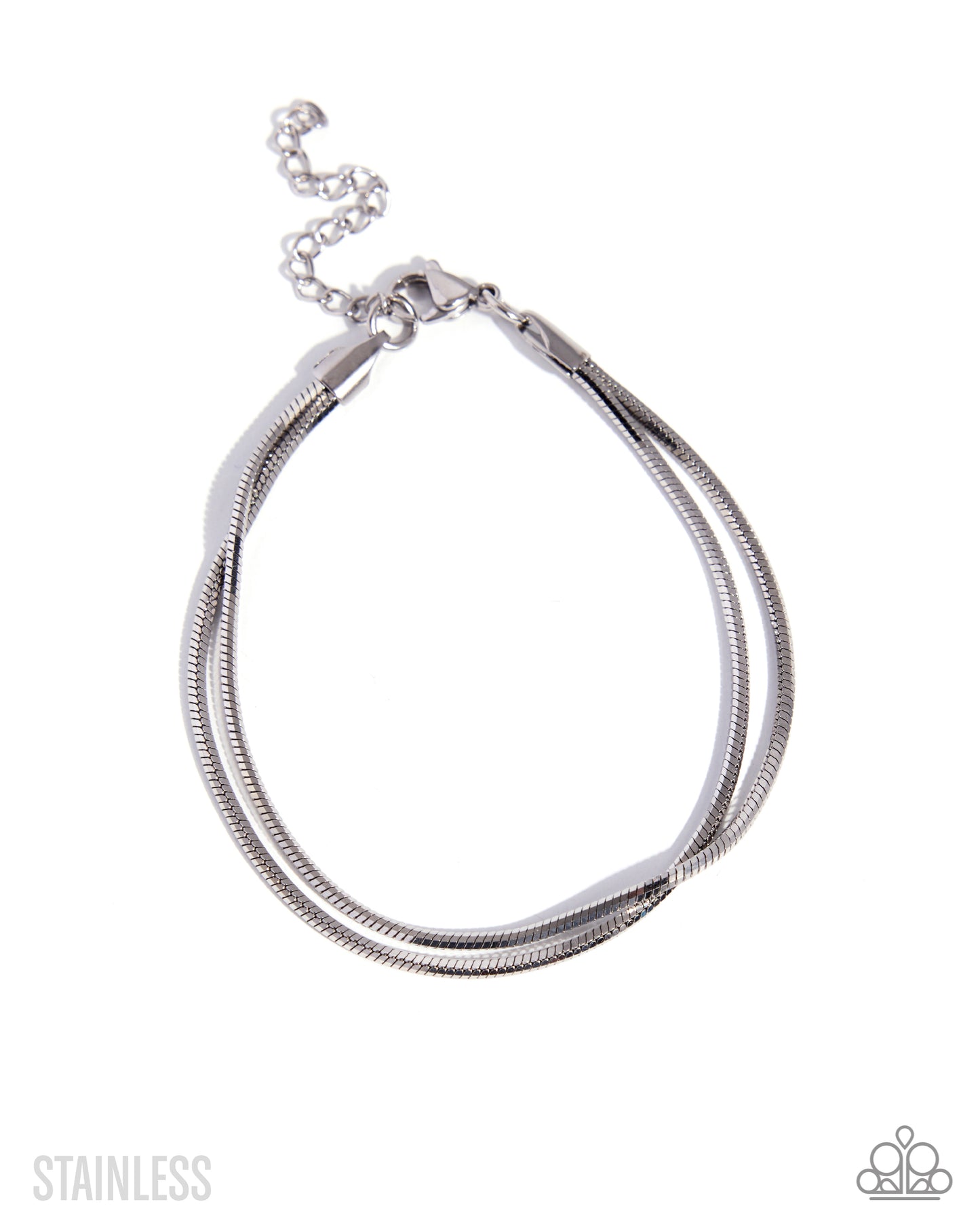 Illusive Industry - Silver Necklace and Sassy Sensei -Silver Bracelet Set